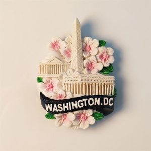 Washington DC Fridge Magnet 3D