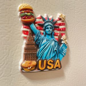New York Statue of Liberty Fridge Magnet 3D